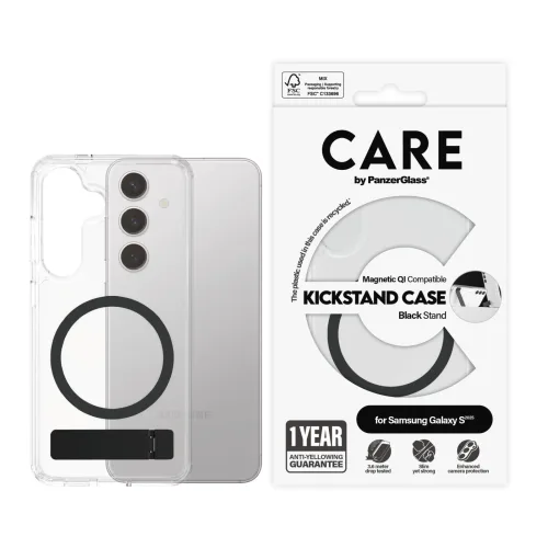 Care By Panzerglass, CARE by PanzerGlass Backcover "Feature Kickstand Galaxy S25" Samsung Galaxy S25