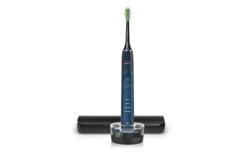 Philips Sonicare, Philips Sonicare Elektrische Zahnbürste "DiamondClean 9000 Special Edition HX9911" 1 Stk. Aufsteckbürsten mit integriertem Drucksensor, 4 Putzprogramme und 3 Intensitätsstufen