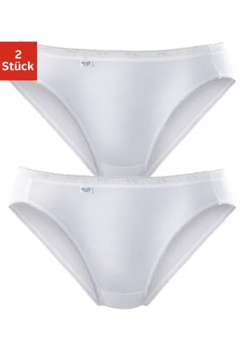 Sloggi, Sloggi Single-Jersey Damen-Slip Basic+ im 2er-Pack