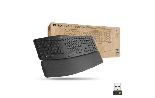 Logitech, Logitech - Tastatur K860 for Business