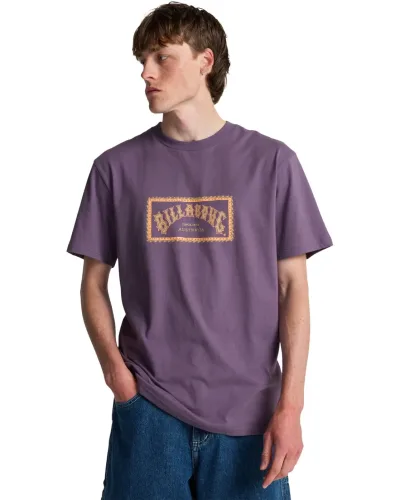 Billabong, Billabong Arch Frame Herren T-Shirt Lila, Herren, Größe: M