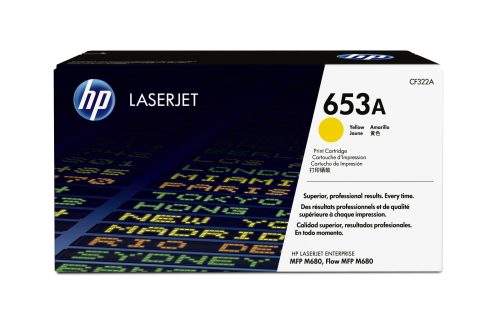 HP, HP Toner-Modul 653A yellow CF322A CLJ Enterprise M680 16'500 S.