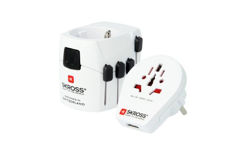 SKROSS, SKROSS World Travel Adapter 1.302539 PRO-World & USB (7A)