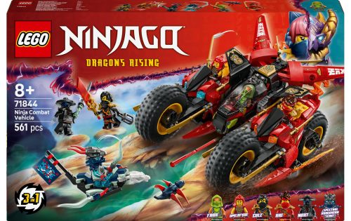 LEGO, LEGO® Spielbausteine »Ninjago Ninja-Actionflitzer 71844«, (561 St.)