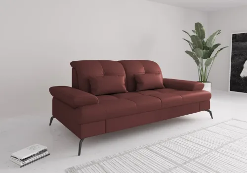 Sit & More, sit&more 3-Sitzer "Amica, inkl. Sitztiefenverstellung und Armteilverstellung" wahlweise mit Kopfteilverstellung und Bettfunktion