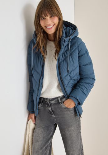 Cecil Steppjacke mit Kapuze mit Kapuze