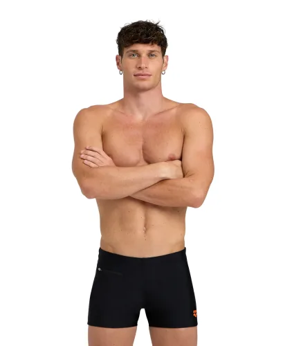Arena Badehose mit Reissverschlusstasche, aus Polyester und Elasthan
