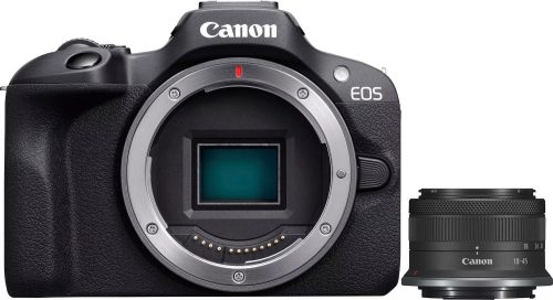 Canon - EOS R100 + RF-S 18-45mm F4.5-6.3 IS STM Kit