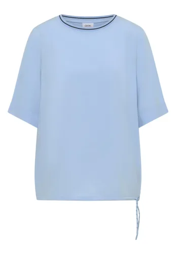 cecil, Kurzarm Blusenshirt mit Rundhals