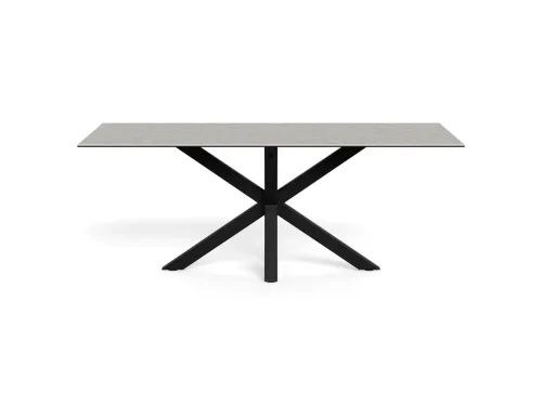 mutoni, mutoni - Esstisch Triple-X Keramik hellgrau 200, One Size