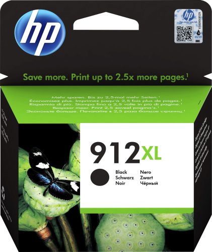 HEWLETT PACKARD - 912XL schwarz OfficeJet 8010/8