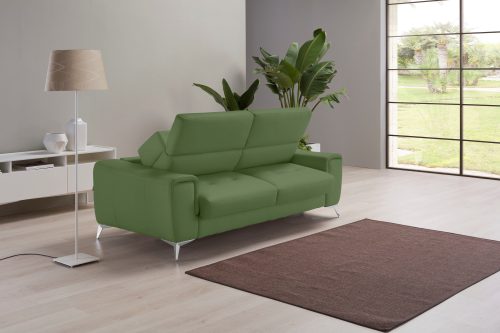 Egoitaliano Schlafsofa »Francine«, mit Bettfunktion, Kopfteil manuell verstellbar, mit Metallfüssen