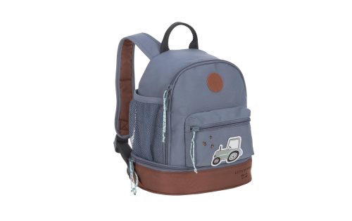 Lässig, Lässig Kinderrucksack ADVENTURE - TRACTOR (24x27x15) in blau