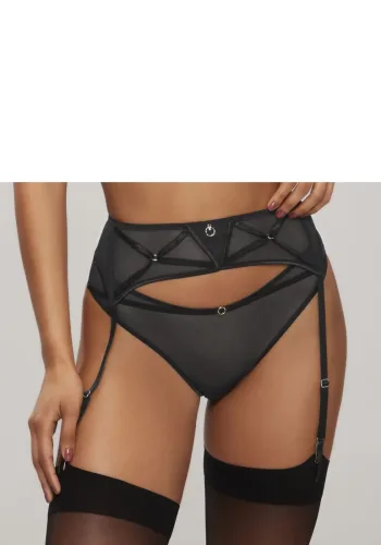 Lascana, LASCANA Strapsgürtel mit extravagantem Bänderdetail, sexy Dessous
