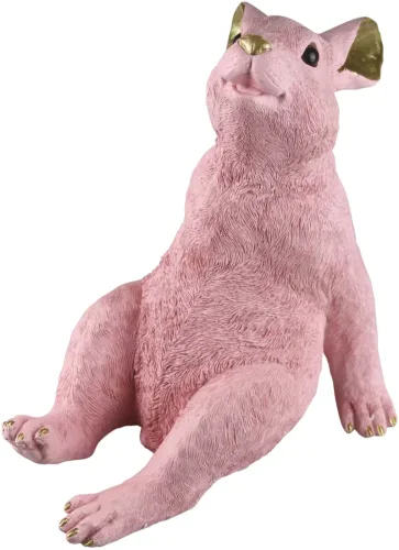 Am Design, AM Design Dekofigur "Hase "Sternengucker"" Osterdeko aus Polyresin, in rosé oder weiss