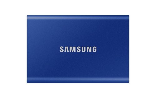 Samsung - T7, Portable SSD, Blau, 2 TB