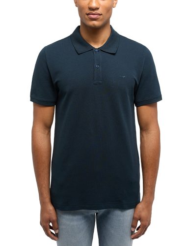 Mustang - Poloshirt  Bequem sitzend-Style Palco, für Herren, Nachtblau, Größe M