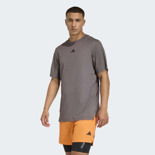 adidas performance, adidas Performance T-Shirt "D4T POWER TEE" mit Rundhalsausschnitt, ohne Verschluss, normale Länge