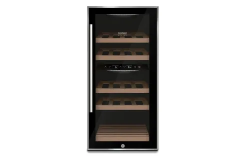 CASO, Caso WineComfort 24 black Weinkühlschrank freistehend – schwarz