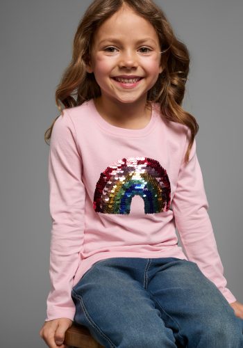 Arizona, Arizona Paillettenshirt »Regenbogen«