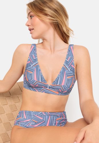 LSCN by LASCANA, LSCN by LASCANA Triangel-Bikini-Top »Lisa«, mit grafischem Muster
