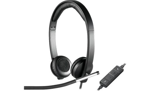 Logitech, Logitech H650e USB Headset, Kabelgebundenes PC Headset, Stereo