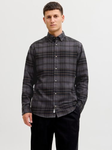 JACK & JONES, Jack & Jones Langarmhemd "JPRBLUBARKLEY FLANNEL X-MAS L/S SHIRT CH"