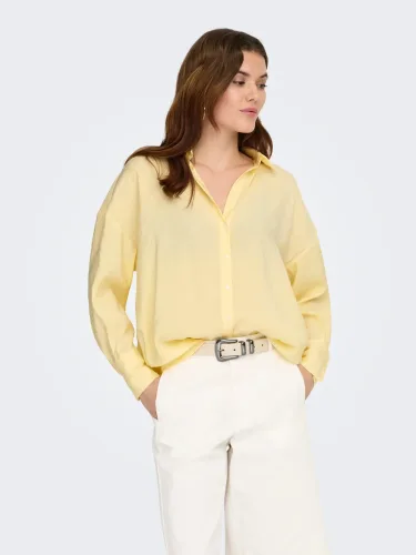Only - Bluse, für Damen, Gelb Pastel, Größe M