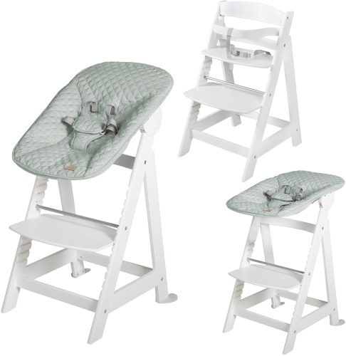 Roba, roba® Hochstuhl »Treppenhochstuhl 2-in-1 Set Style, Born Up«, mit Neugeborenen-Aufsatz