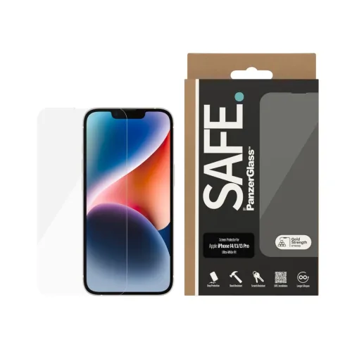 PanzerGlass, PanzerGlass - Folie iPhone 14/13 Pro/13 Case Friendly, Transparent, One Size