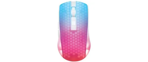 DELTACO, DELTACO - Gaming-Maus, Lightweight Mouse Wirel.RGB, Weiss