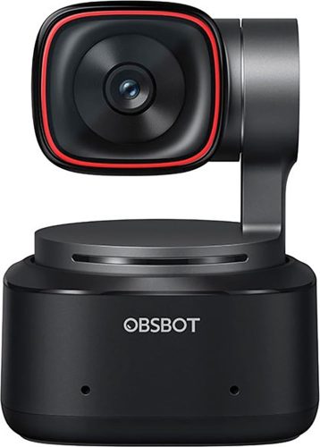 Obsbot - Tiny 2 Lite AI-gesteuerte 4K PTZ Webcam, Schwarz