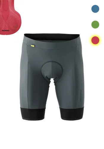 Gonso, Gonso Fahrradhose "SITIVO M" Herren Radhose, Radlerhose mit speziellem Sitzpolster, Tight Fit