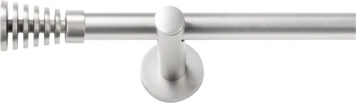 Sn Deco Group, SN DECO GROUP Gardinenstange "Gardinenstange Gap Ø 19 mm, 1-läufig, Fixmass, verschraubt" Ø 19 mm Fixmass;kürzbar