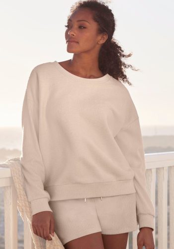 S.Oliver, s.Oliver Sweatshirt »Sweatshirt aus Ripp-Qualität«