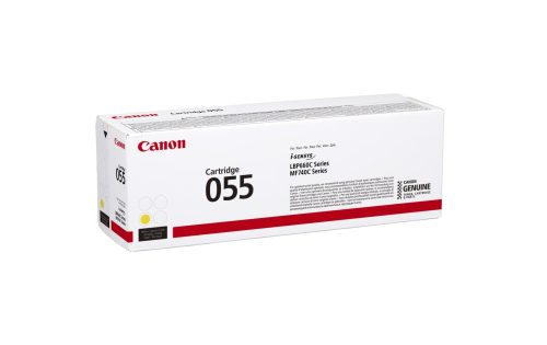 Canon, CANON Toner-Modul 055 yellow CRG 055 Y LBP663/MF742 2100 Seiten