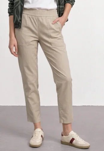 Street One, Slim Leg Chino mit Elastikbund