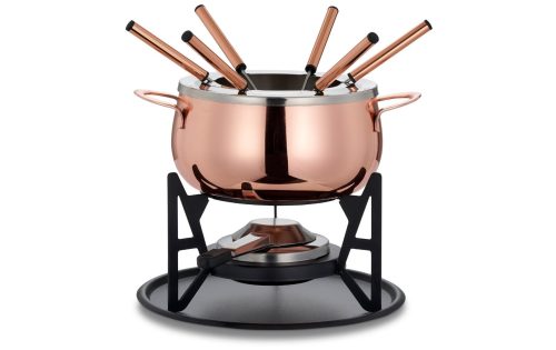 Oak & steel - Fondue Set, One Size, Pink