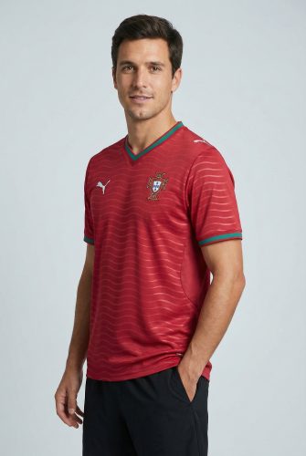 Puma - Fussball Trikot, Portugal 26 Home Replica Men, XXL, Rot