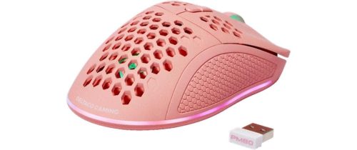 DELTACO, DELTACO - Gaming-Maus, Lightweight Gaming Mouse,RGB, Pink
