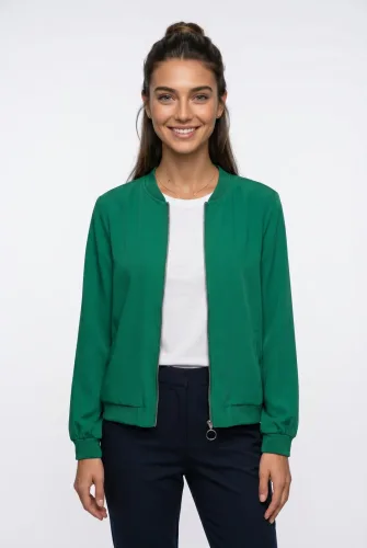 VERO MODA, Vero Moda Bomberjacke "VMCOCO L/S BOMBER NOOS" Materialmix