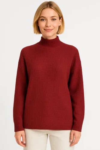 Only, ONLY Strickpullover "ONLKATIA LS RIB HIGHNECK CC KNT"