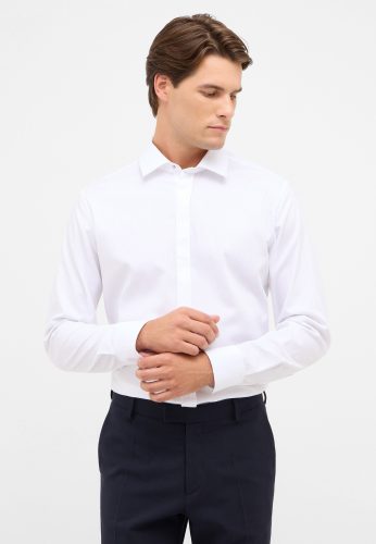 Eterna, Eterna Langarmhemd "SLIM FIT" EASY IRON (bügelleicht)