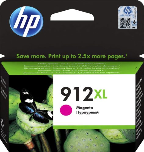 HP, HP 912XL Magenta Original Druckerpatrone mit hoher Reichweite