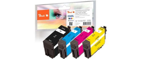 Peach - PI200-558 Druckerpatrone 4 Stück(e) Kompatibel Hohe (XL-) Ausbeute Schwarz, Cyan, Magenta, Gelb, One Size