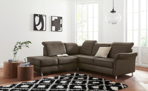sit&more Ecksofa, inklusive Federkern, wahlweise mit Kopfteilverstellung, Bettfunktion und Stauraum
