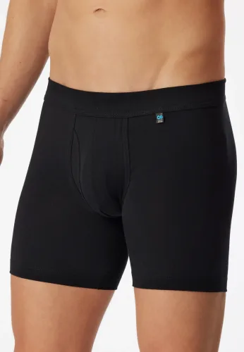 Schiesser, Schiesser - Long Life Cotton Cyclist, für Herren, Schwarz, Größe M