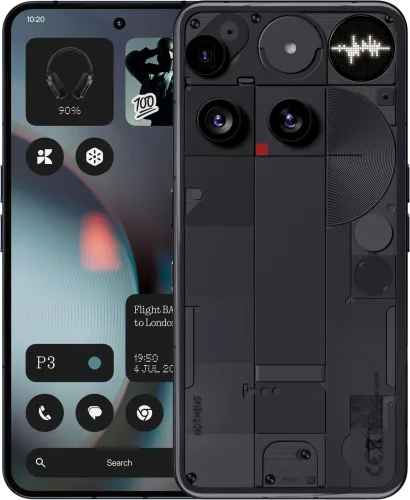 Nothing, NOTHING Phone (3) 256 GB Schwarz Dual SIM