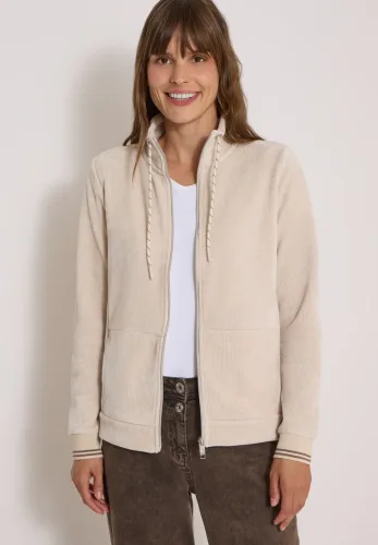 cecil, Leichte Cordjacke mit Stehkragen