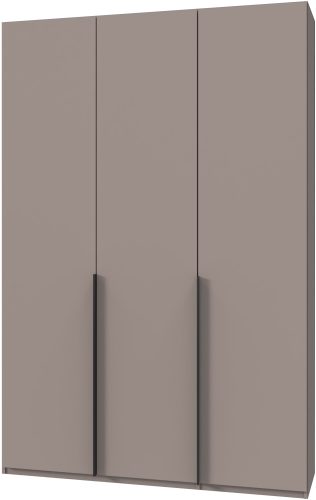 Wimex, Wimex Kleiderschrank »Mugano,in 8 Breiten,3 Höhen,2 Tiefen, viele Farben, Made in Germany«, (in Basic oder Premium Ausstattung mit 2 weiteren Einlegeböden), mit langen oder kurzen Griffen aus Metall, mit oder ohne Spiegel